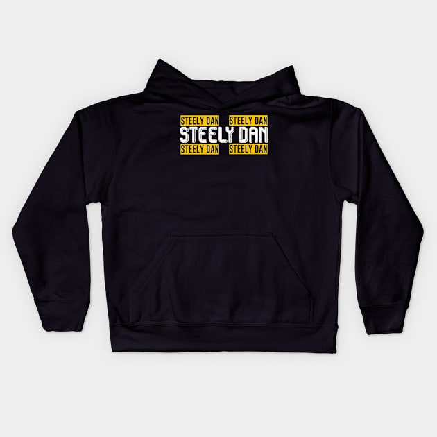 Steely dan Kids Hoodie by Dexter